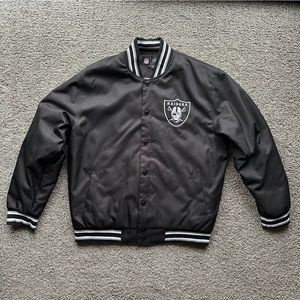 Raiders bomber jacket